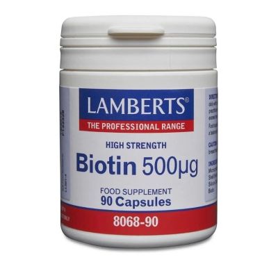 Lamberts Biotin 500µg x 90 Capsules 