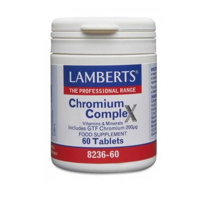 Lamberts Chromium Complex x 60 Tablets