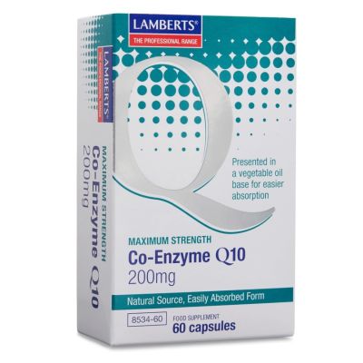 Lamberts Co-Enzyme Q10 200mg x 60 Capsules 