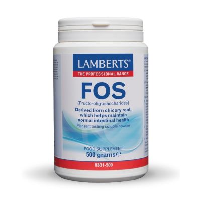 Lamberts FOS (Fructo-oligosaccharides) Eliminex Powder, 500g