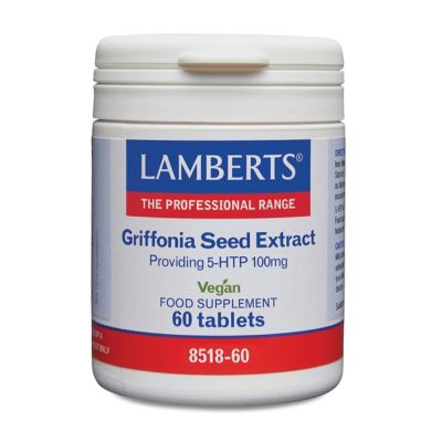 Lamberts Griffonia Seed Extract (5HTP 100mg) x 60 Tablets 