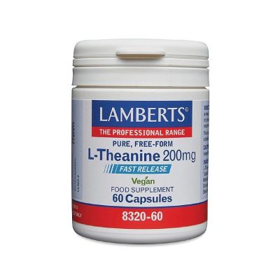 Lamberts L-Theanine 200mg x 60 Capsules