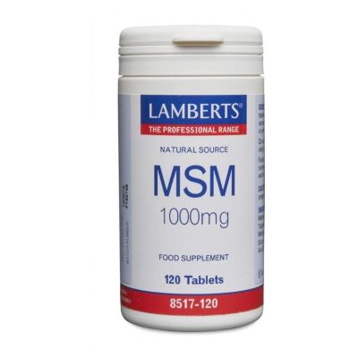 Lamberts MSM 1000mg X 120 Tablets