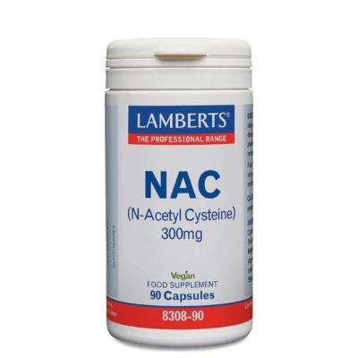 Lamberts N-Acetyl Cysteine (NAC) 300mg x 90 Capsules