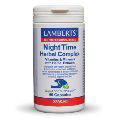 Lamberts Night Time Herbal Complex x 60 Capsules