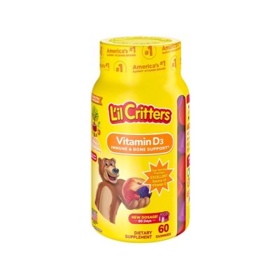 L’il Critters Calcium + D3 x 60 Gummies