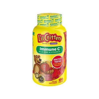 L’il Critters Immune C Plus Zinc & Vitamin D x 190 Gummies