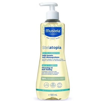Mustela Stelatopia Cleansing Oil, 500ml
