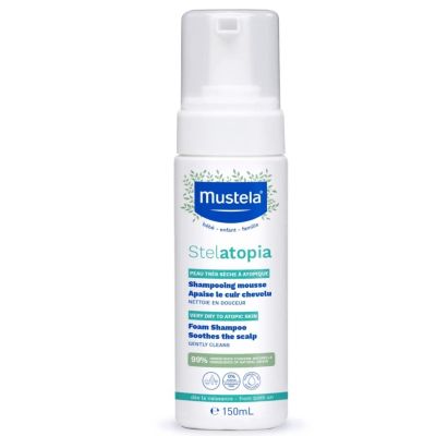 Mustela Stelatopia Foam Shampoo, 150ml