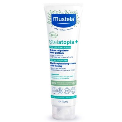 Mustela Stelatopia+ Lipid-Replenishing Cream Anti-Itching, 150ml