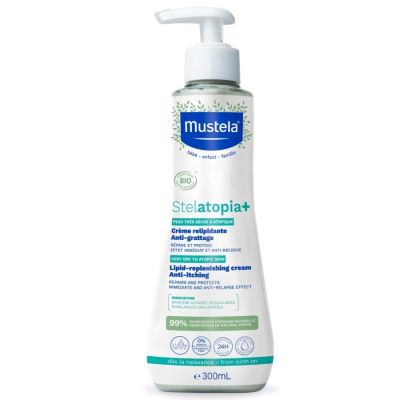 Mustela Stelatopia+ Lipid-Replenishing Cream Anti-Itching, 300ml