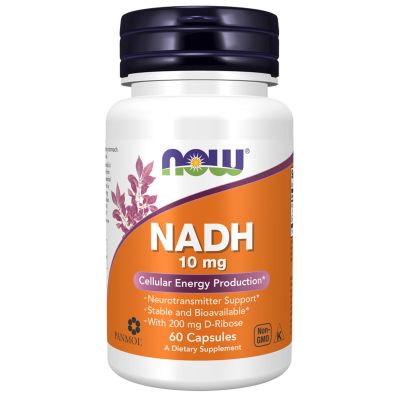 NADH 10 MG WITH 200MG RIBOSE 60 VCAPS