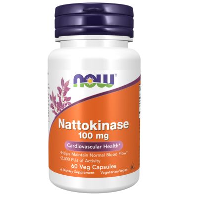  Now Nattokinase 100mg, 60 VCaps