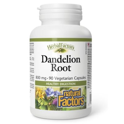 Natural Factors Dandelion Root 800mg x 90 Capsules