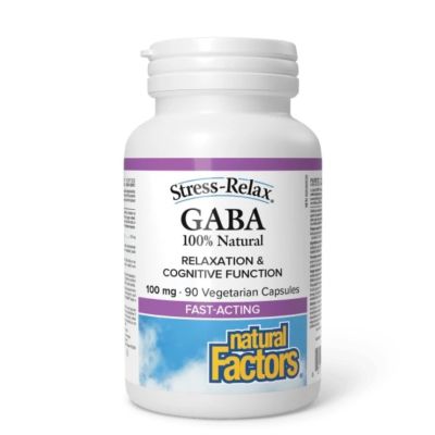 Natural Factors GABA 100mg x 90 Capsules