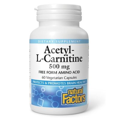 Natural Factors L-Carnitine 500mg x 60 Capsules