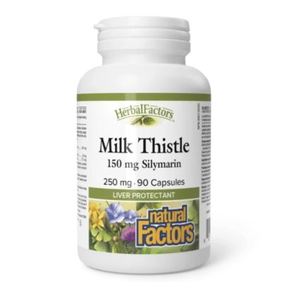 Natural Factors Milk Thistle 150mg x 90 Capsules