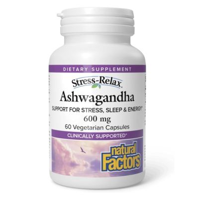 Natural Factors Ashwagandha 600mg x 30 Caps