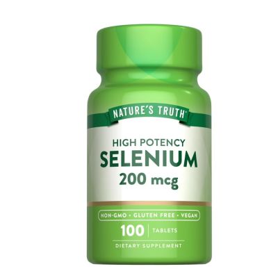 Nature’s Truth Selenium 200mcg x 100 Tablets 