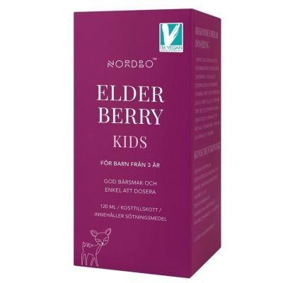 NORDBO Elderberry Kids, 120ml