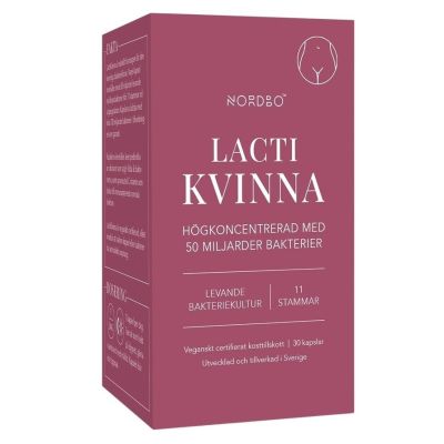 NORDBO LactiKvinna for Women x 30 Capsules