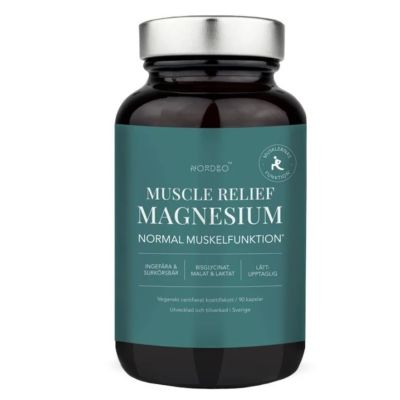 NORDBO Muscle Relief Magnesium x 90 Capsules