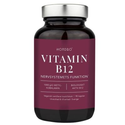 NORDBO Vitamin B12 x 90 Capsules