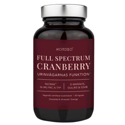 NORDBO Full Spectrum Cranberry x 60 Capsules