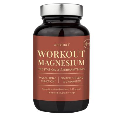 NORDBO Workout Magnesium x 90 Capsules