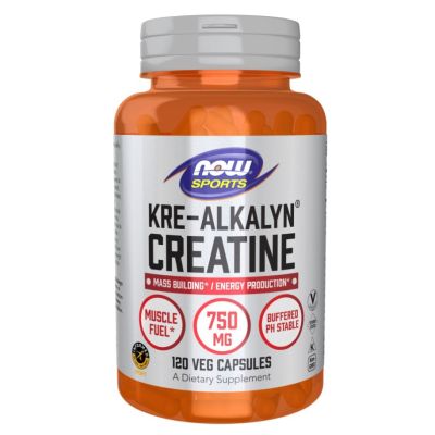 NOW Kre-Alkalyn Creatine, 120 VCaps