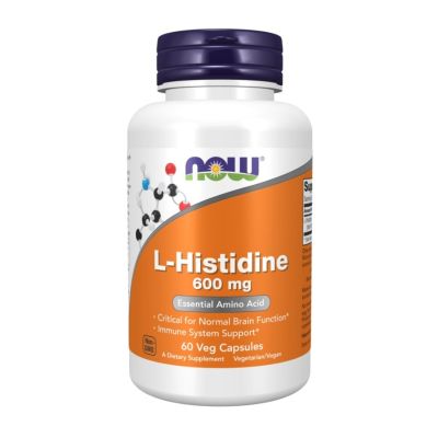 Now L-Histidine 600mg x 60 VCapsules