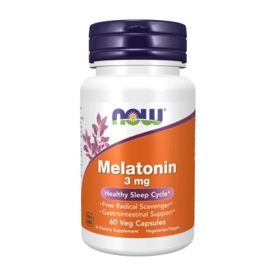 Now Melatonin 3mg x 60 VCaps
