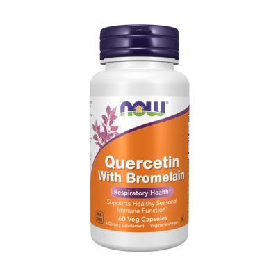 Now Quercetin with Bromelain x 60 VCapsules