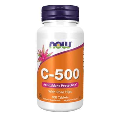 NOW Vitamin C-500 x 100 Tablets
