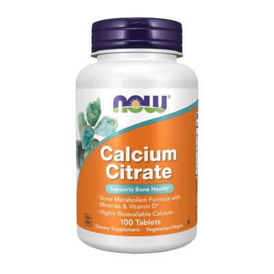 NOW Calcium Citrate x 100 Tablets