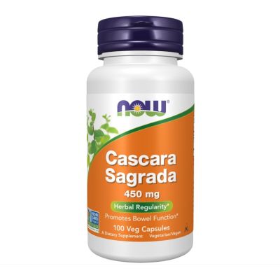 NOW Cascara Sagrada 450mg x 100 Capsules