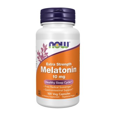 Now Extra Strength Melatonin 10mg x 100 VCaps