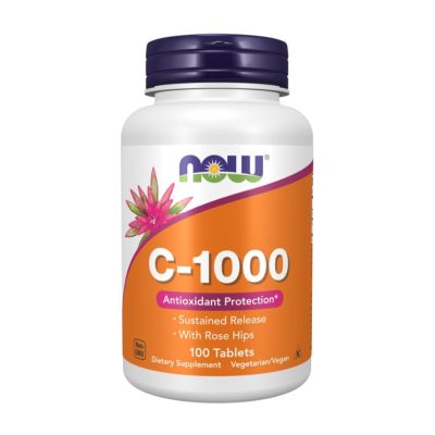 Now Vitamin C-1000 Sustained Release x 100  Tablets