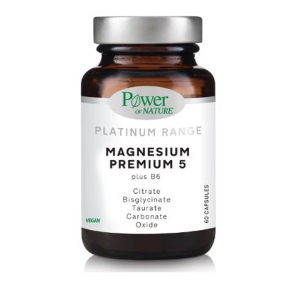 Power of Nature Platinum Magnesium Premium-5 x 60 Kapsula 