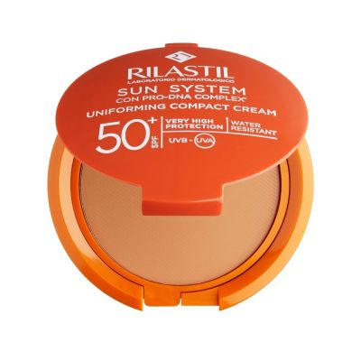 Rilastil Sun System Compact Uniforming Cream (SPF 50+) 03 Bronze x 10g