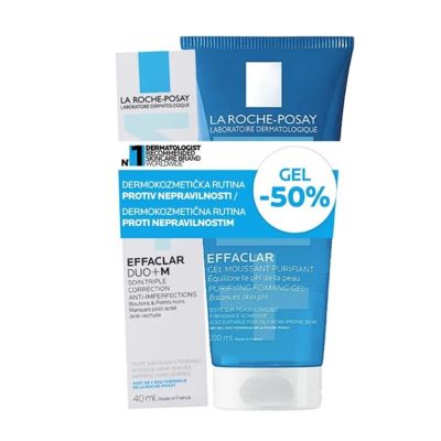 La Roche Posay Effaclar Gel & DUO+M Promo Pack
