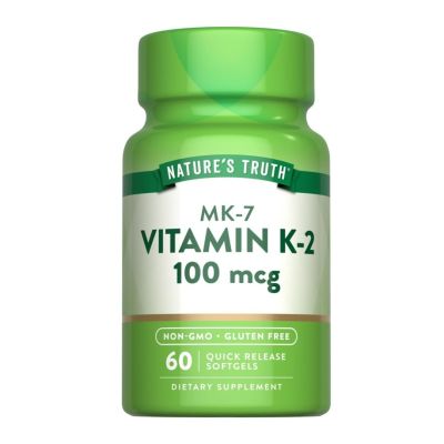Nature’s Truth Vitamin K2 100mcg x 60 Softgels