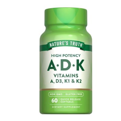 Nature’s Truth Vitamin A-D-K x 60 Softgels