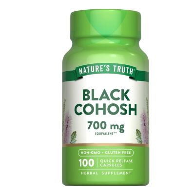 Nature’s Truth Black Cohosh 700mg x 100 Quick Release Capsules