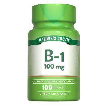 Nature’s Truth Vitamin B-1 100mg x 100 Tablets 