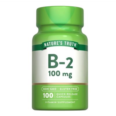 Nature’s Truth Vitamin B-2 100mg x 100 Capsules 
