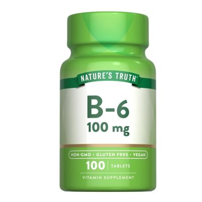 Nature’s Truth Vitamin B-6 100mg x 100 Tablets 