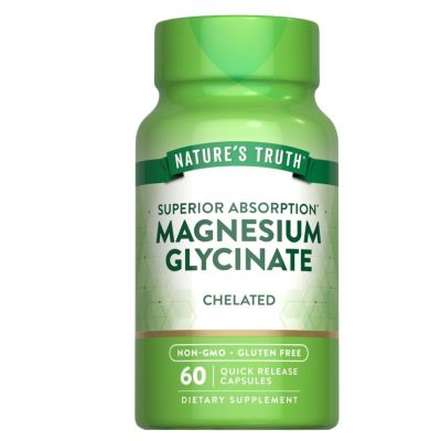 Nature’s Truth Magnesium Glycinate x 60 Quick Release Capsules