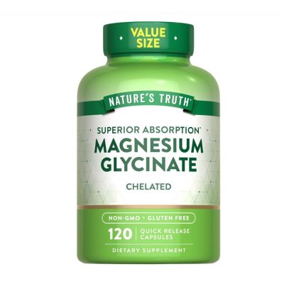 Nature’s Truth Magnesium Glycinate x 120 Quick Release Capsules