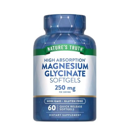 Nature’s Truth Magnesium Glycinate 250mg x 60 Softgels